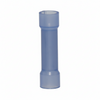 16-14 AWG Blue Nylon Insulated Butted Seam Straight Butt Connectors, 100/bag