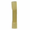 12-10 AWG Yellow Polyolefin Insulated Heat Shrink Butt Connectors, 100/bag
