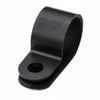 HellermannTyton 211-60078 P-Clamp, 0.39" Wide, 0.49'' Max Bundle Dia, 0.17'' Mounting Hole Dia, PA66HS Black, 1000/pkg