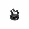 Magnetic Clip, Small, ½", Neodymium Magnet/POM/ST, 10lb Pull Force, Black, 10/bg
