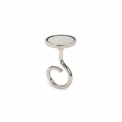 Magnetic Bridle Ring, Small, ¾” Dia. Ring, Neodymium Magnet/Steel 40lb Pull Force, 10/bg