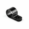 HellermannTyton 211-60050 P-Clamp, 0.39" Wide, 0.31'' Max Bundle Dia, 0.17'' Mounting Hole Dia, PA66HS, Black, 1000/pkg