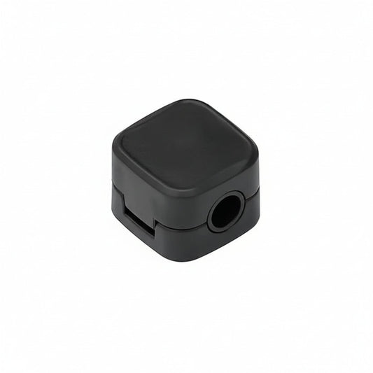 Black Magnetic Cable Holder Cable Clips for Nightstand, Deck, Home, Office 8/pack