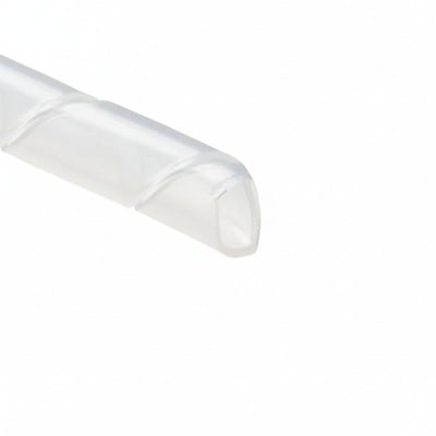 HellermannTyton 2N9C Spiralwrap Protective Sheathing, .25" Diameter, PA6, Natural, 100 ft/roll