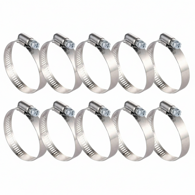 #36P Stainless Steel Hose Clamp w/ Zinc Plated Screw 10/box