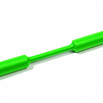 HellermannTyton 309-60293 Heat Shrink Tubing, Mini Reel, 2:1 Shrink Ratio, 1/8", 3.2/1.6 Dia, PO, Green, 100 ft/reel