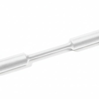HellermannTyton 309-60299 Heat Shrink Tubing, Mini Reel, 2:1 Shrink Ratio, 1/4", 6.4/3.2 Dia, PO, White, 50 ft/reel