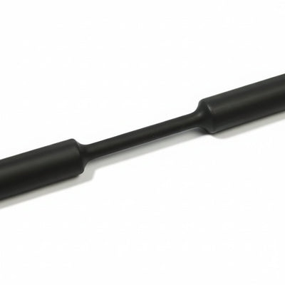 HellermannTyton 309-60302 Heat Shrink Tubing, Mini Reel, 2:1 Shrink Ratio, 3/8", 9.5/4.8 Dia, PO, Black, 50 ft/reel