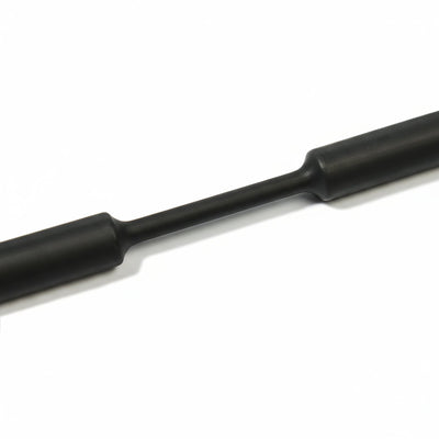 HellermannTyton 309-60306 Heat Shrink Tubing, Mini Reel, 2:1 Shrink Ratio, 1/2", 12.7/6.4 Dia, PO, Black, 25 ft/reel