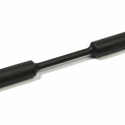 HellermannTyton 309-60315 Heat Shrink Tubing, Mini Reel, 2:1 Shrink Ratio, 1", 25.4/12.7 Dia, PO, Black, 25 ft/reel