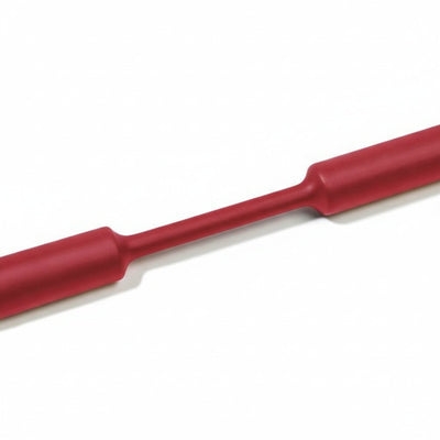 HellermannTyton 309-65114 Heat Shrink Tubing, 4' Long Stick, 2:1 Shrink Ratio, 3/32", 2.4/1.2 Dia, PO, Red, 20/pkg