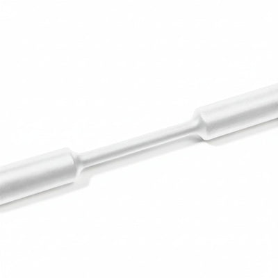 HellermannTyton 309-65130 Heat Shrink Tubing, Mini Reel, 2:1 Shrink Ratio, 3/16", 4.8/2.4 Dia, PO, Clear, 50 ft/reel