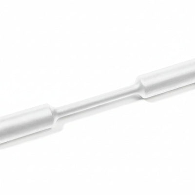 HellermannTyton 309-65140 Heat Shrink Tubing, Mini Reel, 2:1 Shrink Ratio, 1/4", 6.4/3.2 Dia, PO, Clear, 50 ft/reel