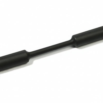 HellermannTyton 309-65221 Heat Shrink Tubing, 4' Long Stick, 2:1 Shrink Ratio, 3.0", 76.2/38.1 Dia, PO, Black, 3/pkg