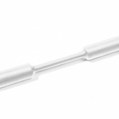 HellermannTyton 309-65280 Heat Shrink Tubing, 4' Long Stick, 2:1 Shrink Ratio, 1", 25.4/12.7 Dia, PO, Clear, 5/pkg