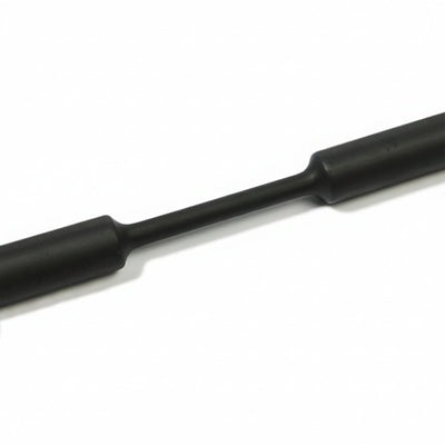 HellermannTyton 318-60158 Heat Shrink Tubing, 4' Long, Adhesive Lined, 3:1 Shrink Ratio, 1.5", Black, 6/pkg