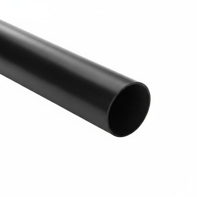 HellermannTyton 321-50013 Heat Shrink Tubing, 4' Long Stick, Thick Wall Adhesive Lined, Up to 3.5:1, 1.75", 45/12 dia, PO, Black, 4/pkg
