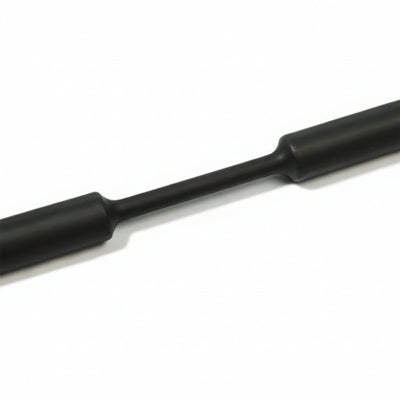 HellermannTyton 333-41503 Heat Shrink Tubing, Bulk Reel, 3:1 Shrink Ratio, 1/2", 12.7/4.0 Dia, PO, Black, 300 ft/reel
