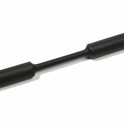 HellermannTyton 333-41513 Heat Shrink Tubing, 4' Long Stick, 3:1 Shrink Ratio, 3/4", 19.1/6.0 Dia, PO, Black, 5/pkg
