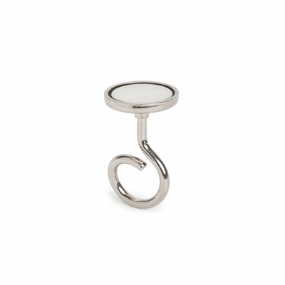 Magnetic Bridle Ring, Small, ¾” Dia Ring, Neodymium Magnet/Steel 40lb Pull Force, 100/Box