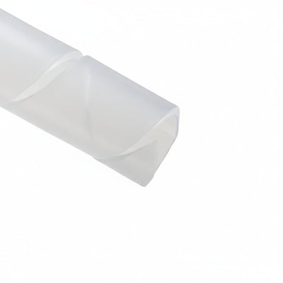 HellermannTyton 3NFP9C Spiralwrap Protective Sheathing, .5" Diameter, PE, Natural, 100 ft/roll