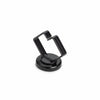 Magnetic Clip, Large, 1", Neodymium Magnet/POM/ST, 15lb Pull Force, Black, 10/bg