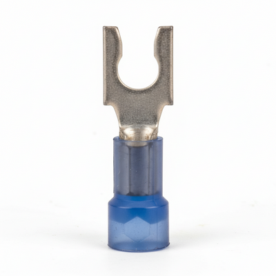 16-14 AWG Nylon Insulated #8 Snap Spade Terminal 100/Bag