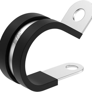 5/8" Rubber Lined Steel P-Clamp 100/bag