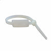 8" 50lb Natural Marker ID Vertical Tie 100/bag