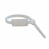 14" 50lb Natural Marker ID Vertical Tie 100/bag