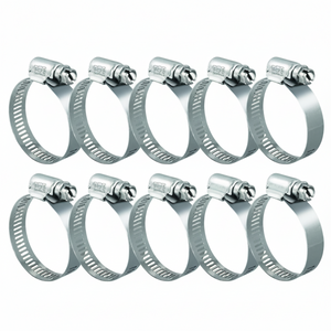 #16S All Stainless Steel Hose Clamp 10/box
