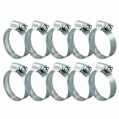 #16S All Stainless Steel Hose Clamp 10/box