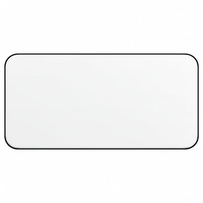 HellermannTyton 596-00242 Solar Label, Clear Laminate, UV Stable, 4.2" x 2.25", Acrylic, Clear, 50/roll
