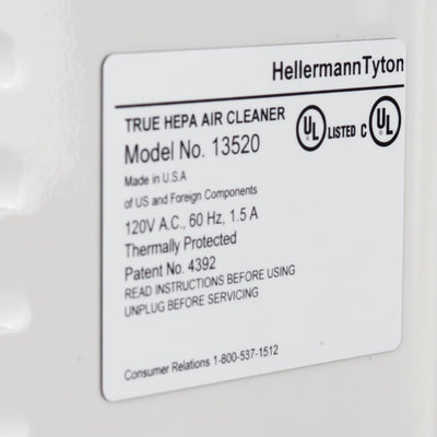 HellermannTyton 596-00504 Foam Nameplate, Rectangular, 2.0" x 1.0", PET, White, 500/roll