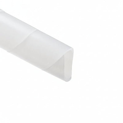 HellermannTyton 5NFP9C Spiralwrap Protective Sheathing, 1" Diameter, PE, Natural, 100 ft/roll