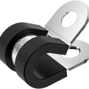 1/4" Rubber Lined Steel P-Clamp 100/bag