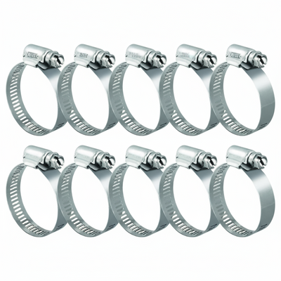 #20S All Stainless Steel Hose Clamp 10/box