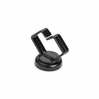 Magnetic Clip, Medium, 3/4", Neodymium Magnet/POM/ST, 10lb Pull Force, Black, 100/bg