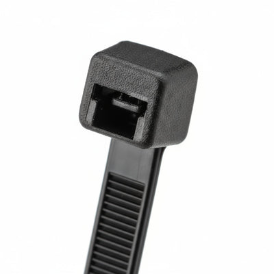 Panduit 7" 50lb. Black UV Nylon 12 Pan-Ty® Locking Cable Ties 1000/bag Part # PLT2S-M120