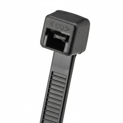 Panduit 6" 18lb. Black UV Weather Resistant Pan-Ty® Locking Cable Ties 100/bag Part # PLT1.5M-C0