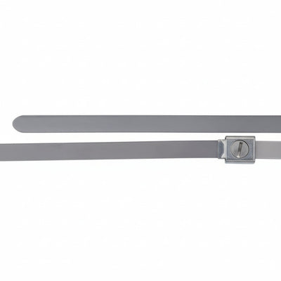 Thomas & Betts SS10-250 23" Standard Dual Lock Stainless Steel Cable Ties 100/Bag