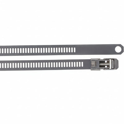 Thomas & Betts TYS12-470C 12" Multi-Lok Self-Locking UV Coated Stainless Steel Cable Ties 100/Bag