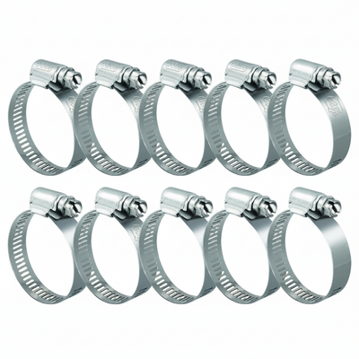 #24S All Stainless Steel Hose Clamp 10/box