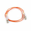 HellermannTyton VFA6LCLCOM2 FT LC - LC Duplex OM2 Fiber Assembly, 6M, Orange, 1/pkg