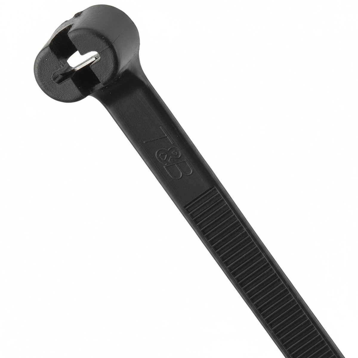Thomas & Betts TYC527MX 14" 85lb Ultraviolet Resistant Black Cable Ties 50/Bag