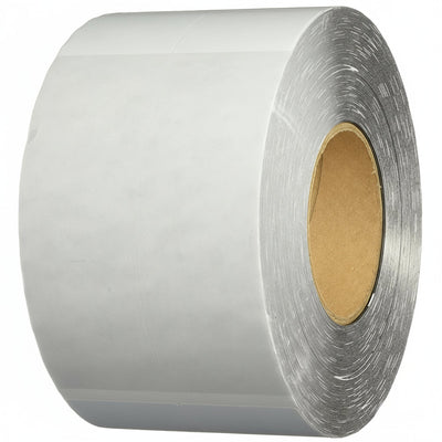 HellermannTyton TAG7T1-100B Thermal Transfer Labels, Self-Laminating, 2.0" x 1.5" x 7.37", 2 Across, VL, White, 1000/roll