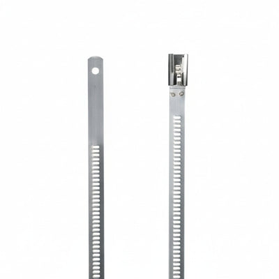 Thomas & Betts TYS12-280 12" Multi-Lok Self-Locking Stainless Steel Cable Tie 100/Bag