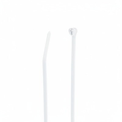 T&B TY24M-10 Cable Tie 140X3.6Mm 180N White Bulk