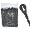 11" 75lb UV Black Beaded Cable Ties 1,000/bag Part # Bead-11-75-0M