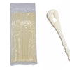 11" 75lb Natural Beaded Cable Ties 100/bag Part # Bead-11-75-9C